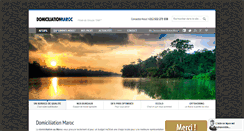 Desktop Screenshot of domiciliationmaroc.com